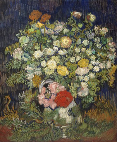 Bouquet of Flowers in a Vase by Vincent van Gogh